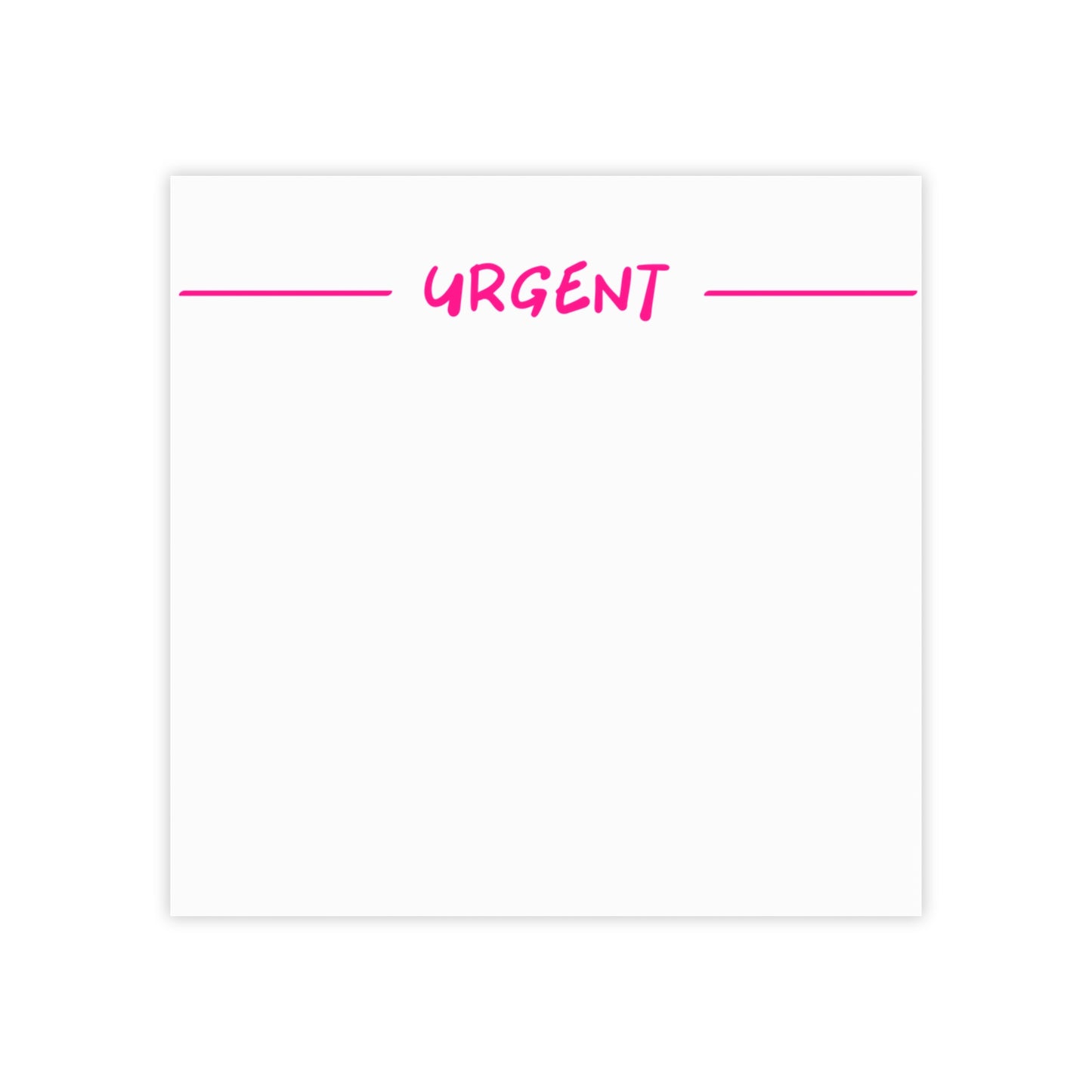 Urgent | Post-it® Note Pads for productivity