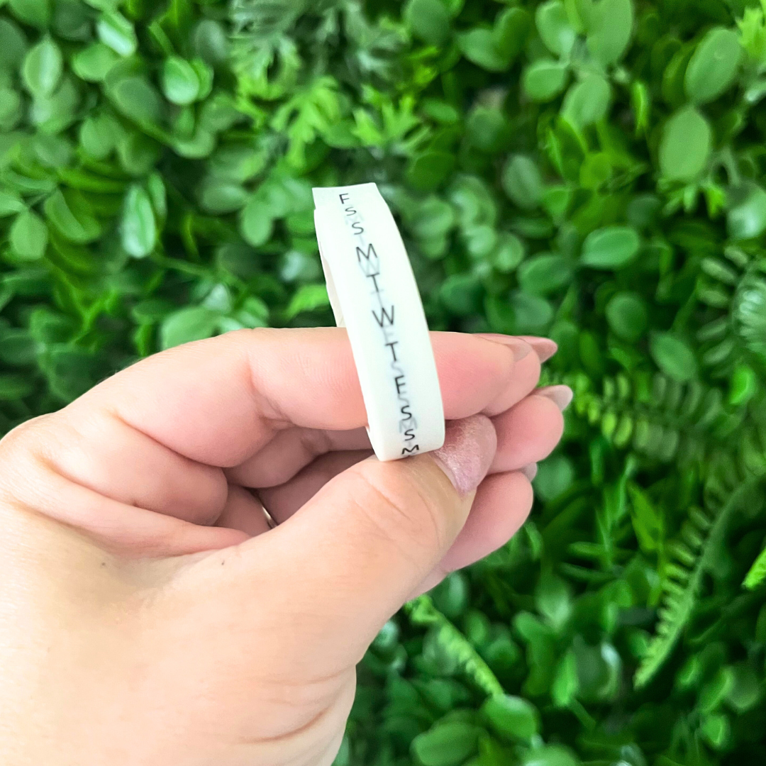 Vertical Habit Builder | Thin Washi Tape Pack