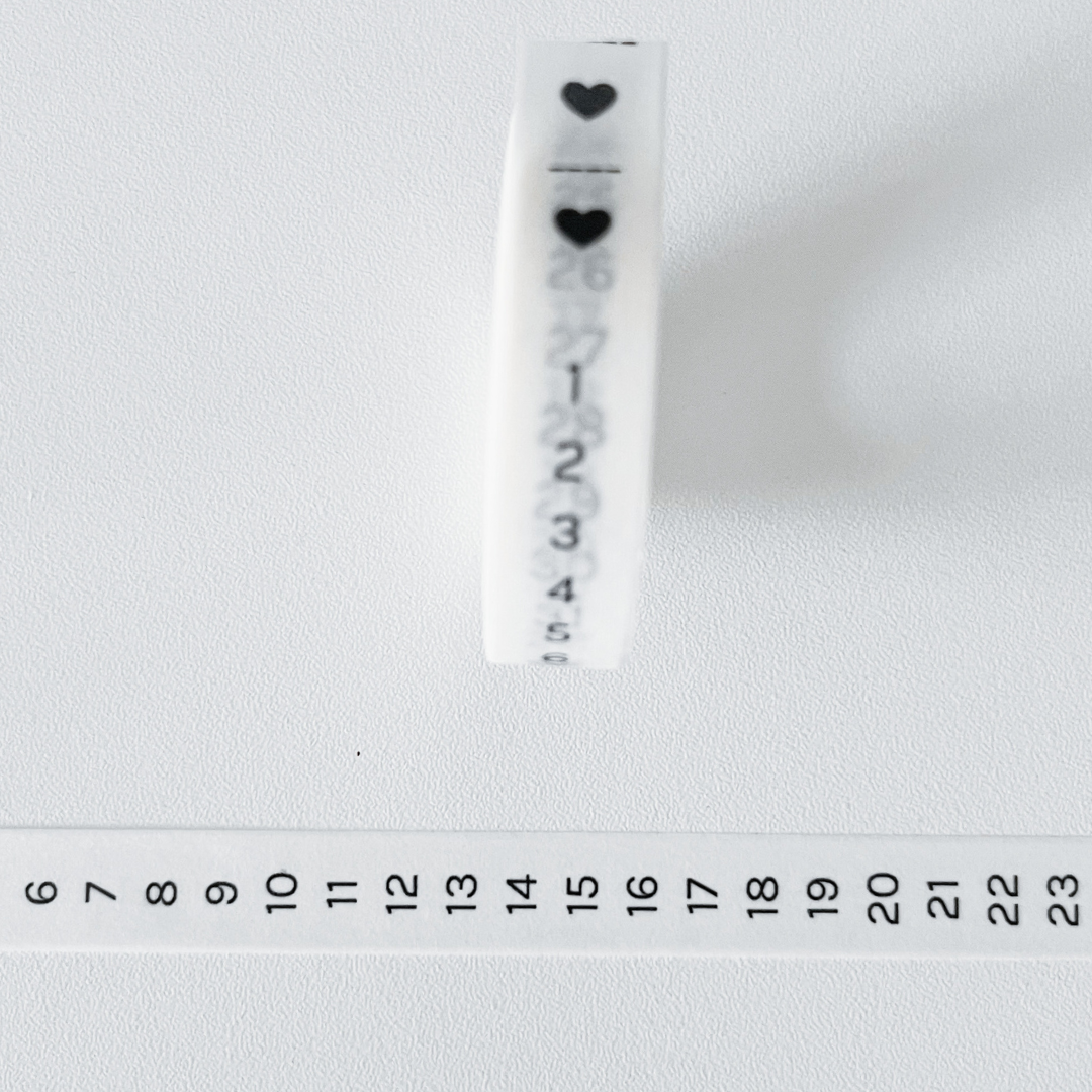 Vertical Habit Builder | Thin Washi Tape Pack