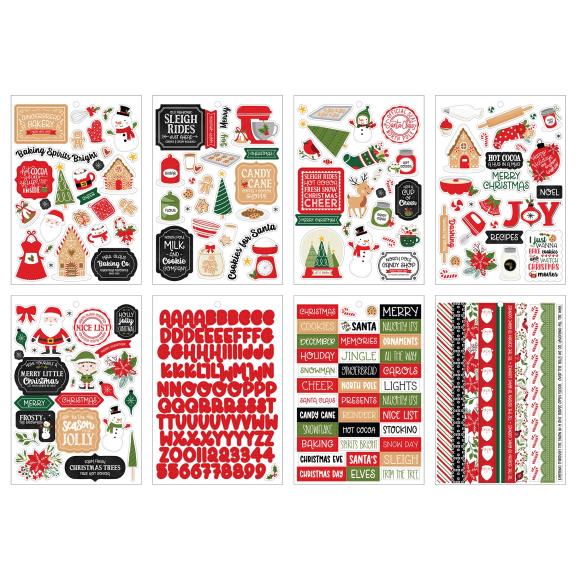 Have A Holly Jolly Christmas | Echo Park Planner Sticker Book