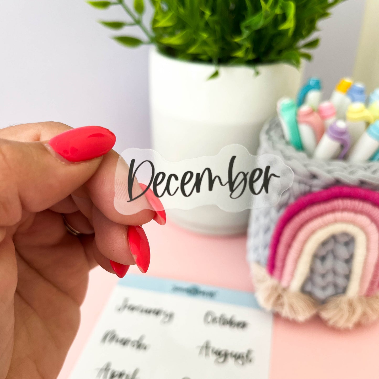 Monthly Planner Stickers | Boondoggle