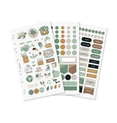 Eco Essential Planner Stickers by Filofax