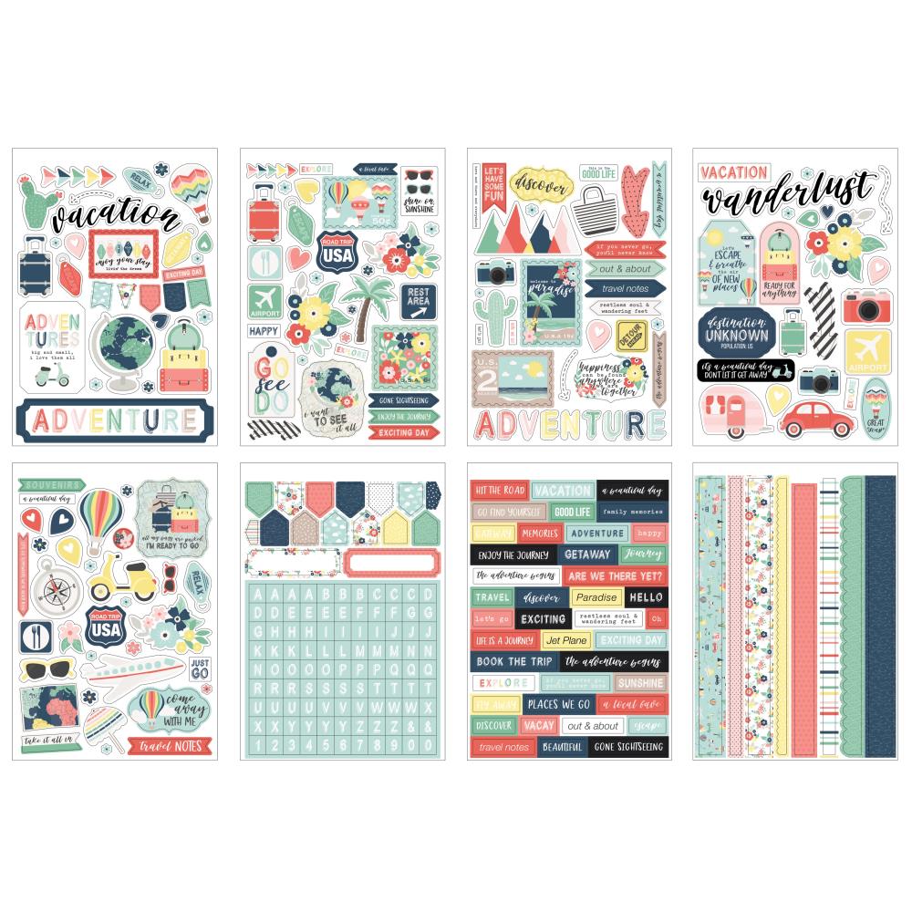 Away We Go | Echo Park Planner Sticker Book