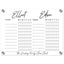 Reusable Weekly Task, Chore and Habit Chart | Blank Two Column