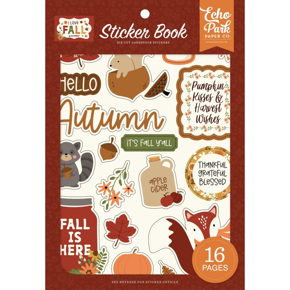 I Love Fall | Echo Park Planner Sticker Book