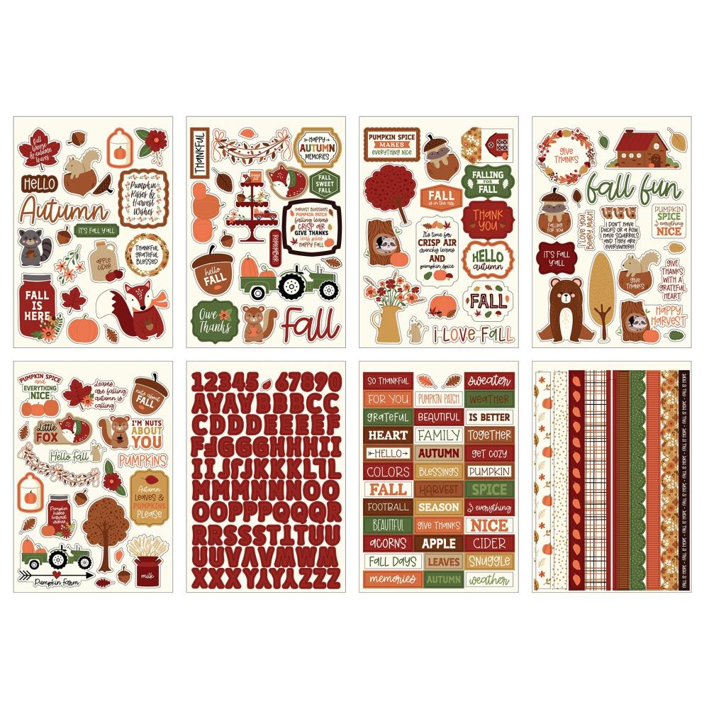 I Love Fall | Echo Park Planner Sticker Book