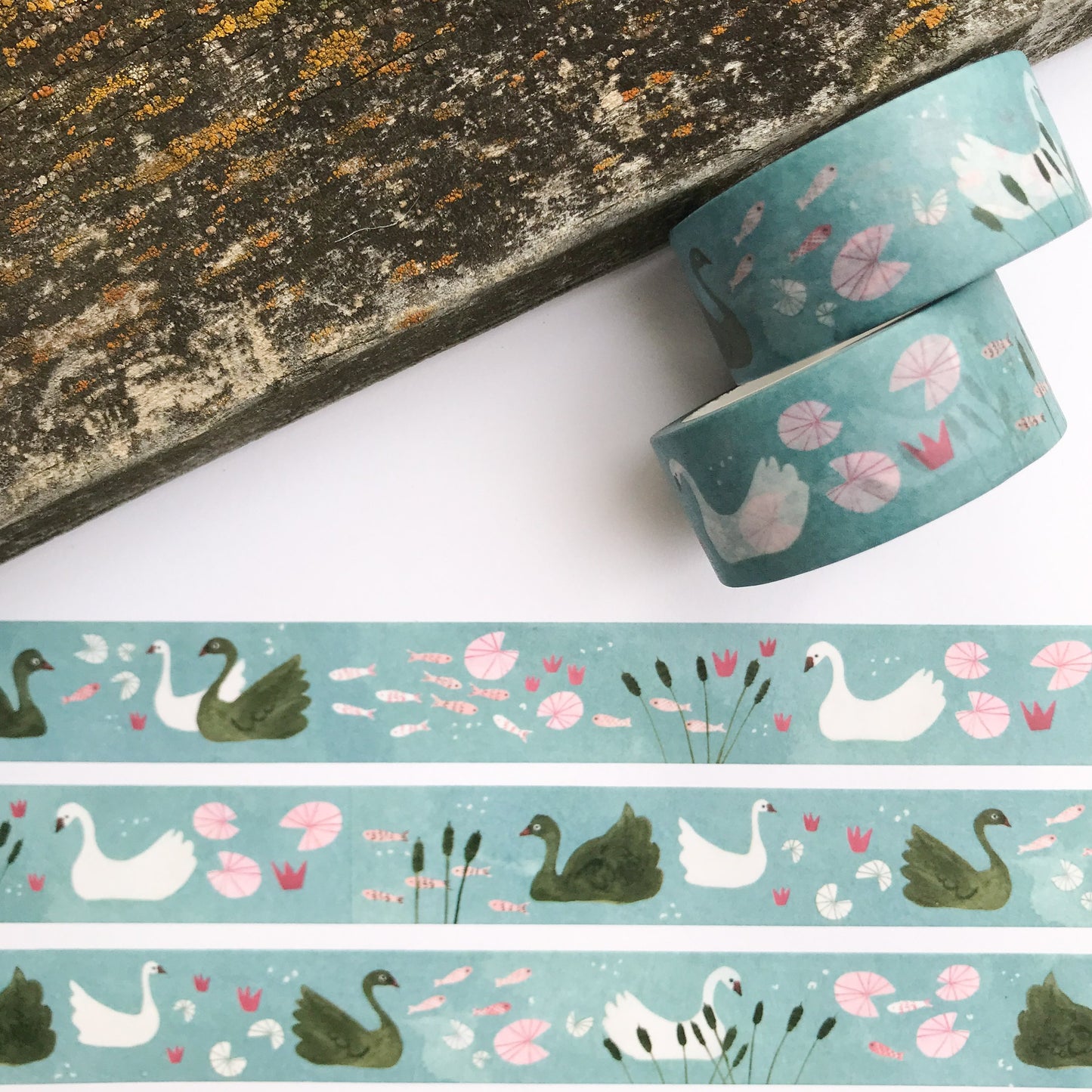 Blue Ponds New Zealand Washi tape Journal Junkies