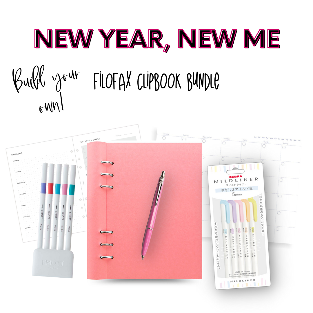 Filofax Clipbook Kit bundle NZ