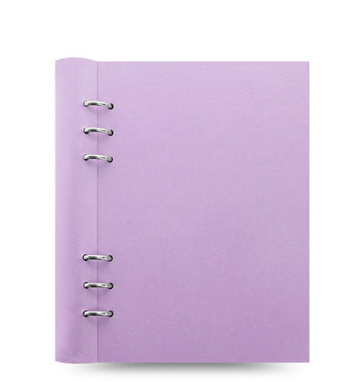 Filofax Clipbook Loose Leaf Notebook | A5 Orchid Cover