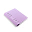Filofax Clipbook Loose Leaf Notebook | Orchid Side on