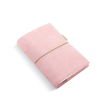 Filofax Domino Soft Loose Leaf Planner | Personal Pale Pink Side