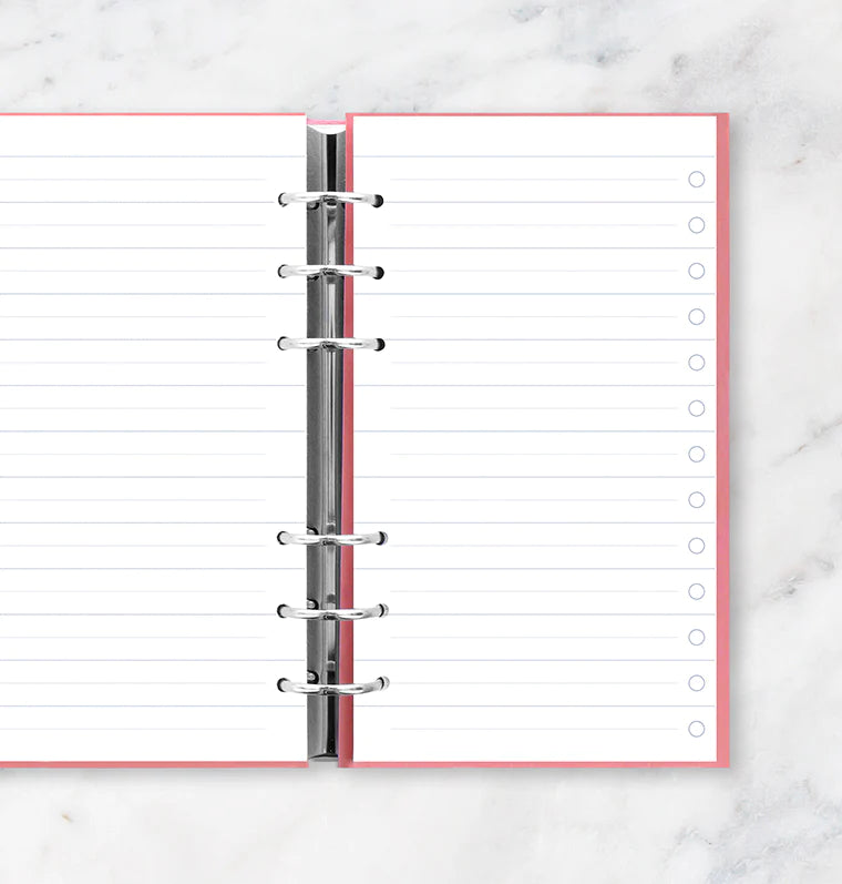 Filofax Loose Leaf Refill | Personal To Do List close up