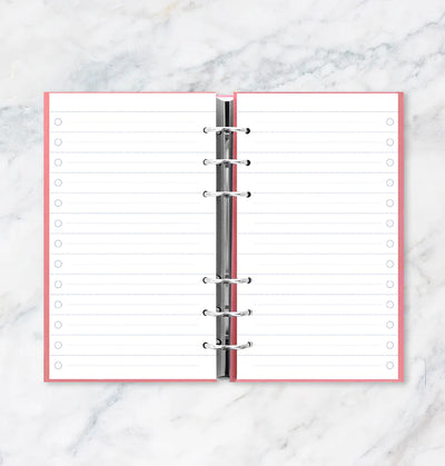 Filofax Loose Leaf Refill | Personal To Do List open
