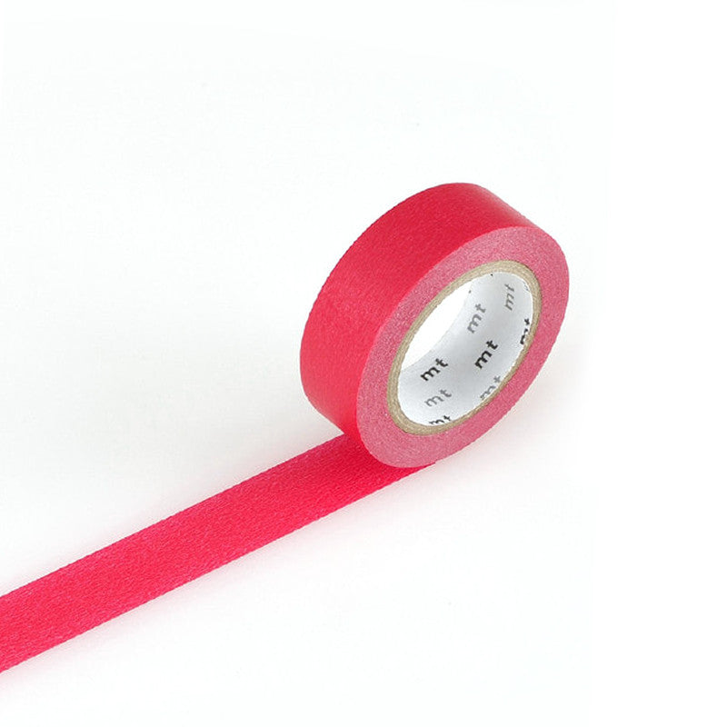 Journ al Junkies PLain Washi Tape Bright Red MT Tape