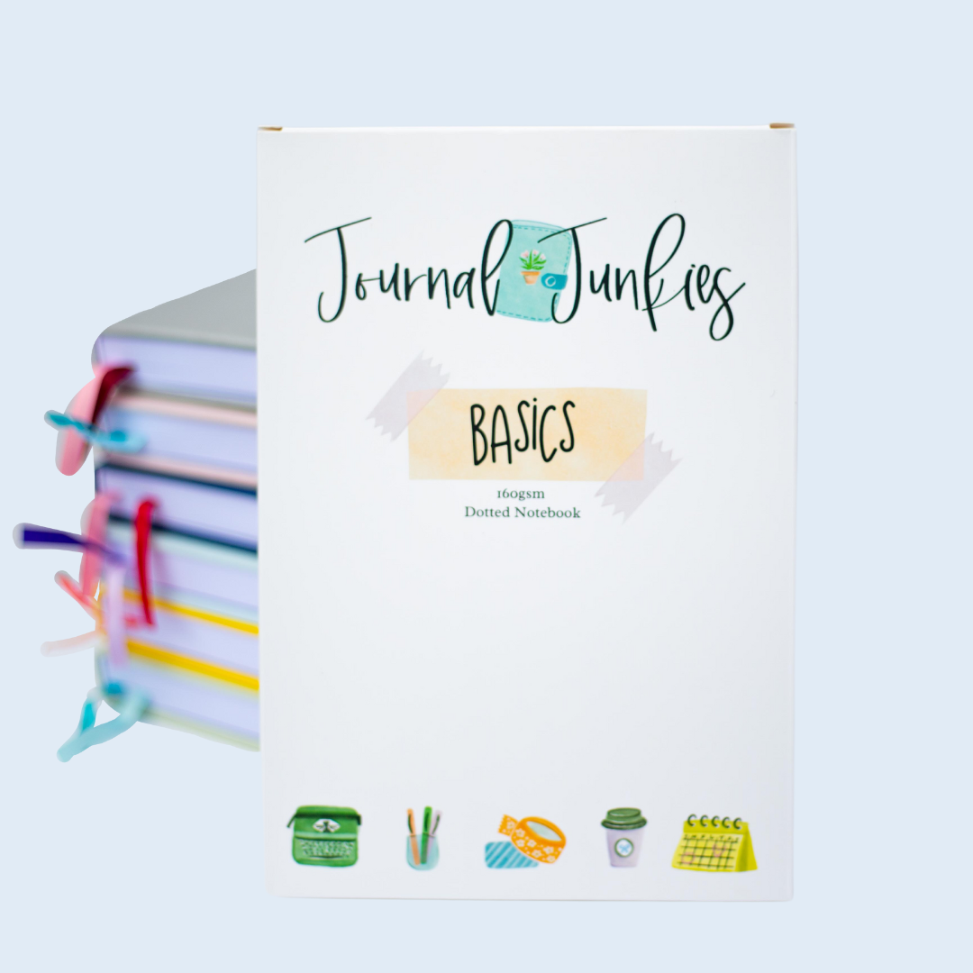 Journal Junkies 160gsm Dotted Notebook A5 NZ Cover