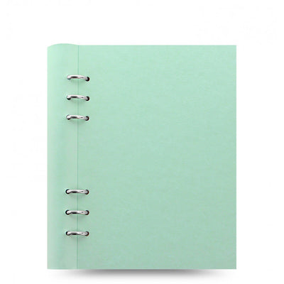 Journal Junkies Filofax Clipbook Loose Leaf Notebook | A5 Duck Egg Cover