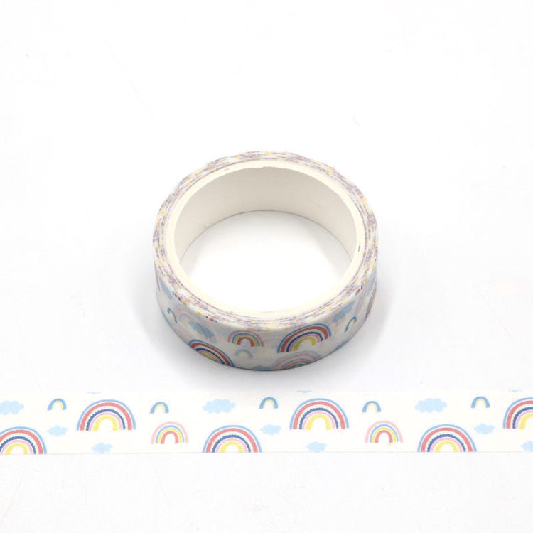 Journal Junkies NZ Medium Washi Tape Buy Rainbow Printing JJ-W-126