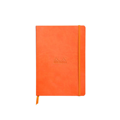 Journal Junkies NZ Rhodia Rhodiarama Dotted A5 Notebook JJ-RR-106 Tangerine