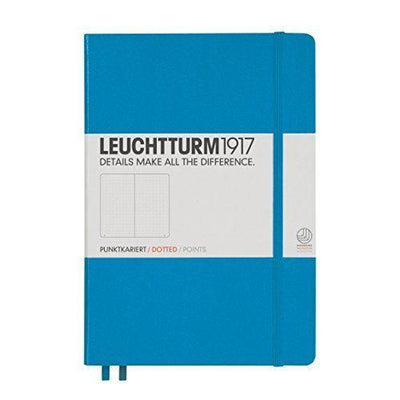 Leuchtturm 1917 Medium Dotted Notebook Azure Blue NZ