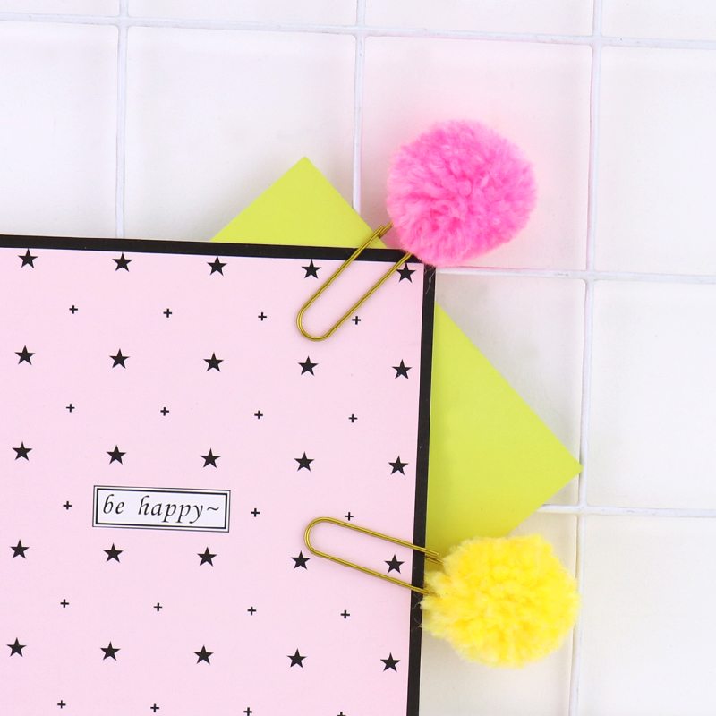Pom Pom planner clips bullet journal accessories feature photo