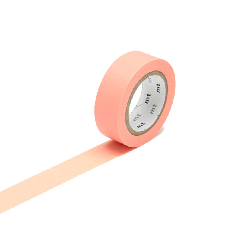 Salmon Pink Medium Washi MT Tape Journal Junkies