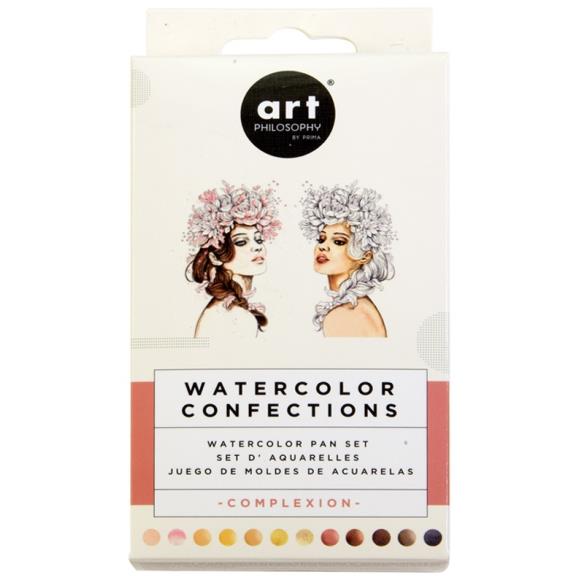 Watercolour Confections 12 Pan | Complexion