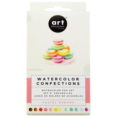 Watercolour Confections 12 Pan | Pastel Dreams