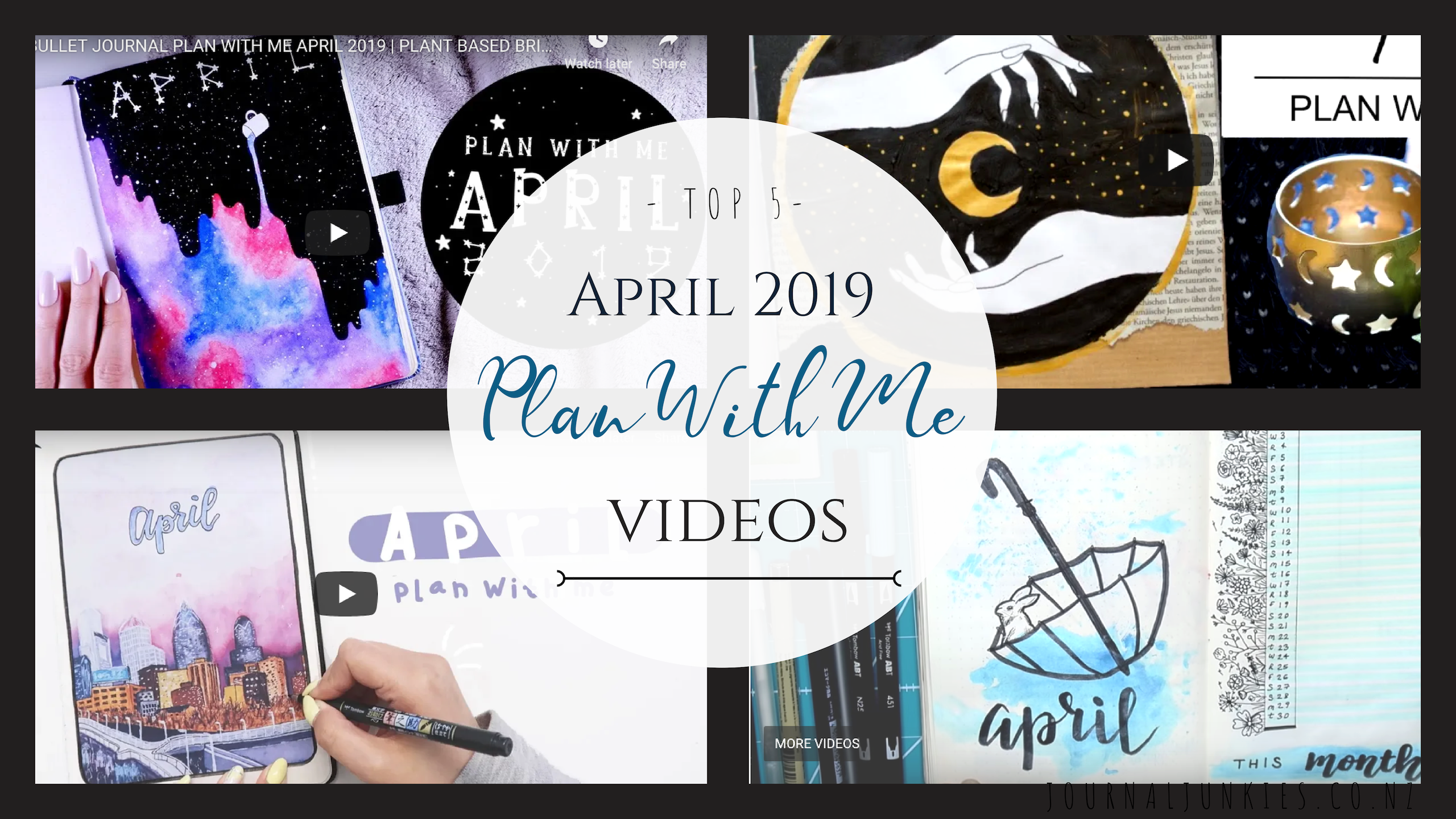 Top 5 April 2019 Plan With Me videos you have to watch!