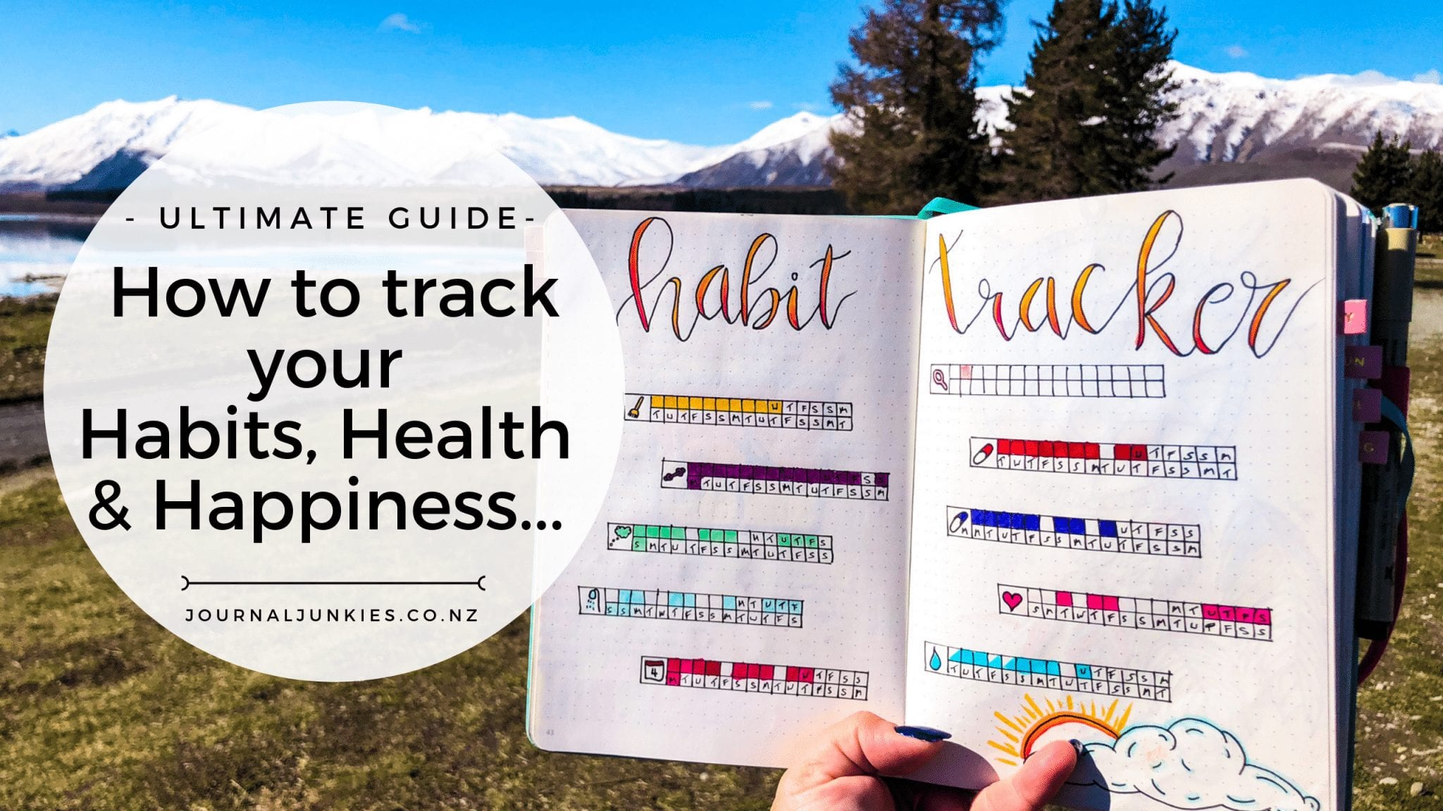 The Ultimate Guide To Habit Trackers in your Bullet Journal