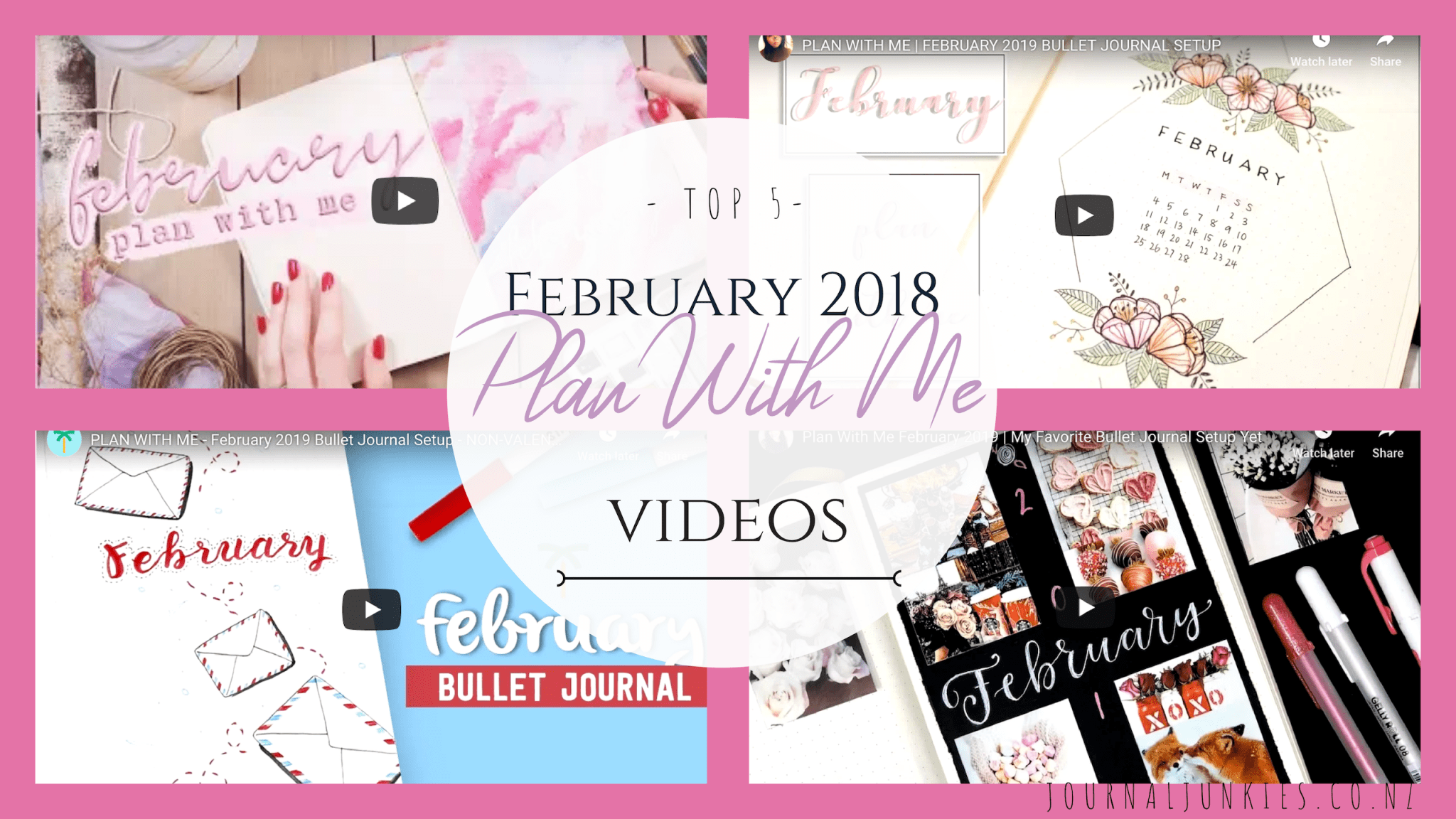 Best February 2019 Plan With Me Videos