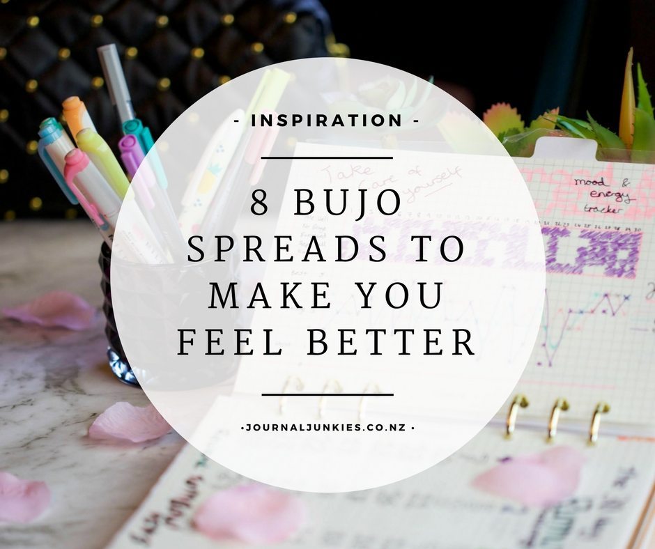 8 Bullet Journal spreads to make you feel better