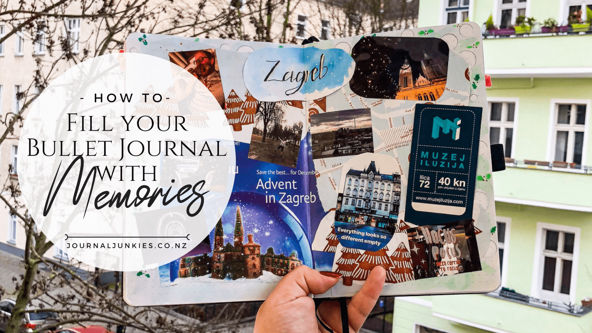 How To Fill Your Bullet Journal Spreads With Photos