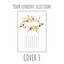 Pretty Floral A5 120gsm Planner Insert | Cover Page