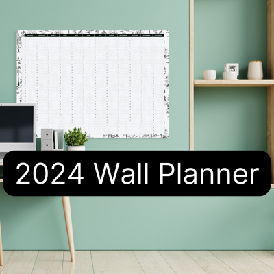 Nior Woodland | 2024 Paper Wall Planner
