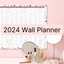 Vibrant Meadow | 2024 Paper Wall Planner