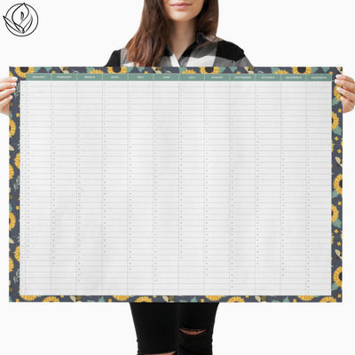 Busy Bee | 2024 Paper Wall Planner
