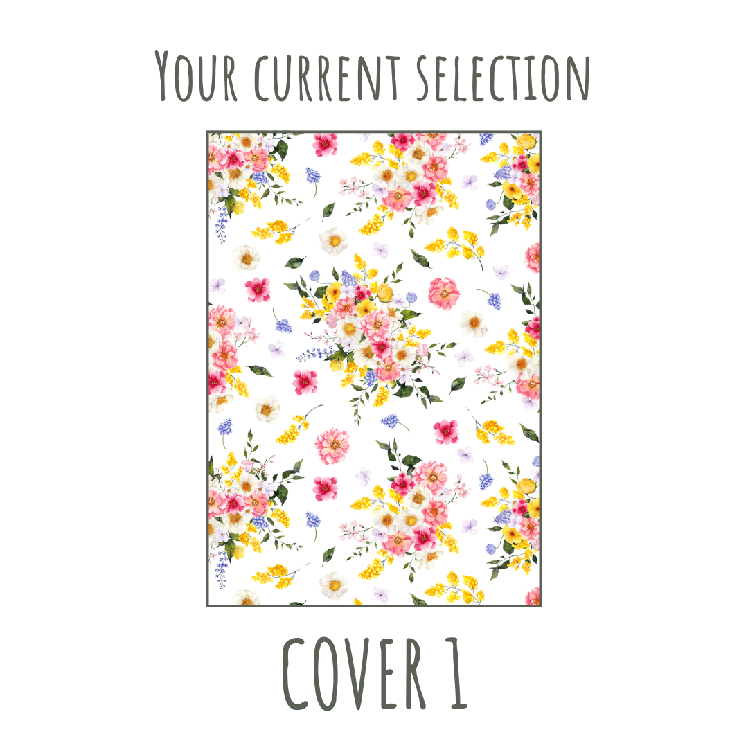 Pretty Floral A5 120gsm Planner Insert | Cover Page