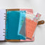 SECONDS A5 Binder Zipper Envelopes | Perfect for Cash Stuffing and Document Storage!