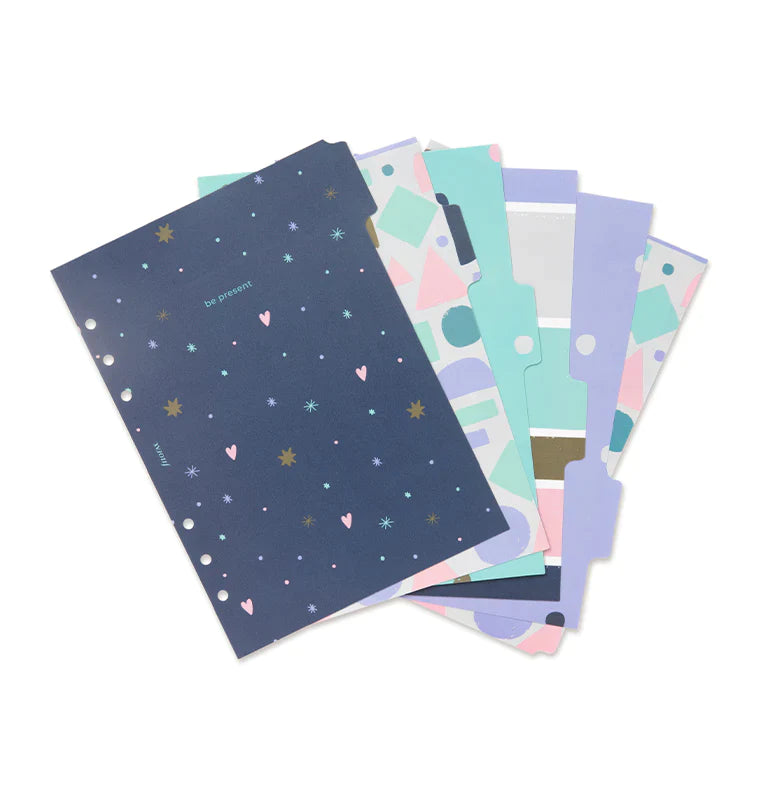Filofax A5 Planner Dividers A5 | Good Vibes
