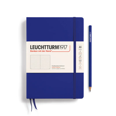 Leuchtturm 1917 Dotted A5 Notebook | Ink Blue