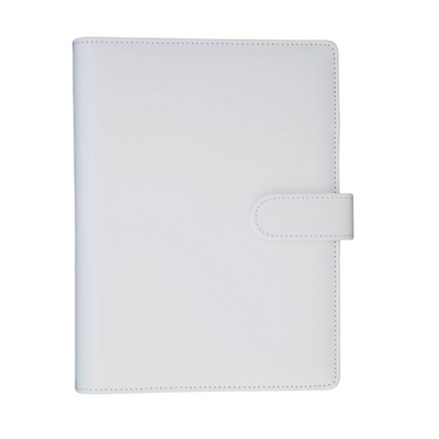 Loose Leaf 6-ring Binder A5 Planner Cover | Alabaster