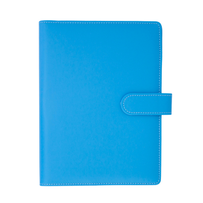 Loose Leaf 6-ring Binder A5 Planner Cover | Azure Blue