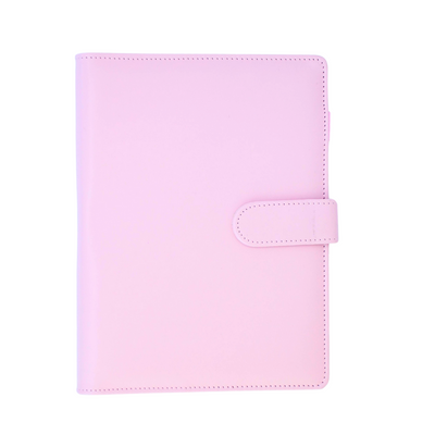 Loose Leaf 6-ring Binder A5 Planner Cover | Blush Pink