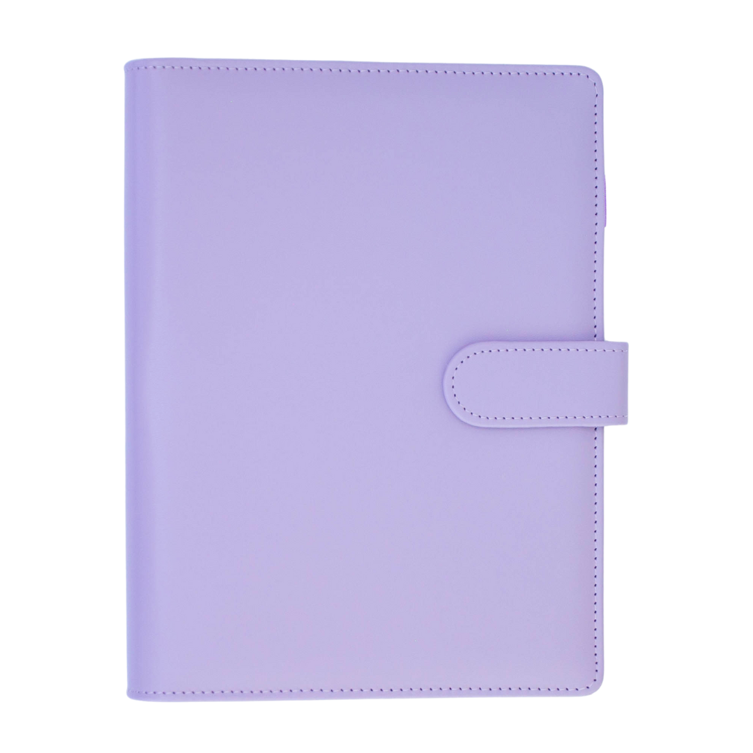 Loose Leaf 6-ring Binder A5 Planner Cover | Lilac