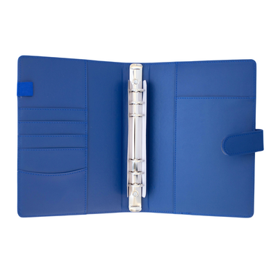 Loose Leaf 6-ring Binder A5 Planner Cover | Royal Blue