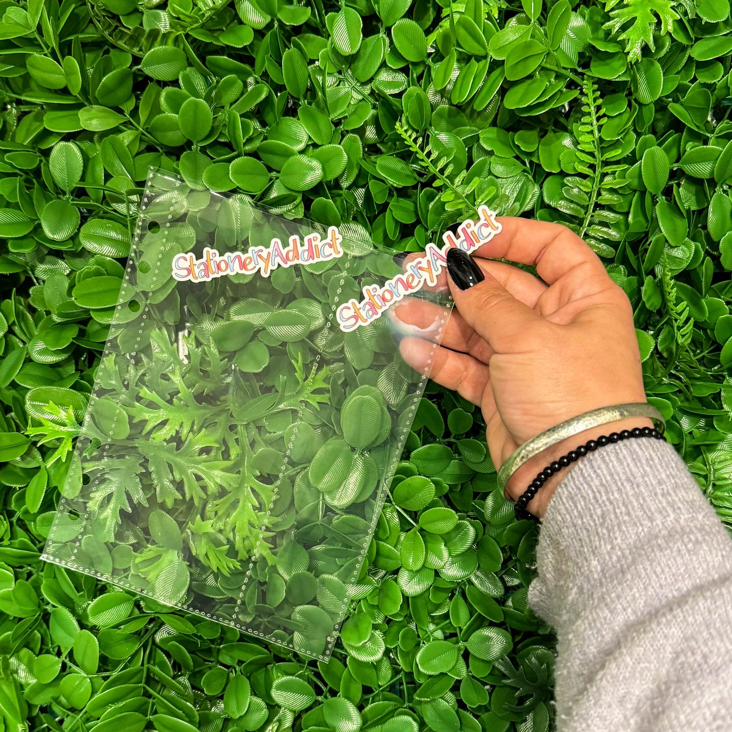 Clear Planner Pockets | A5 1:2 Column Pocket