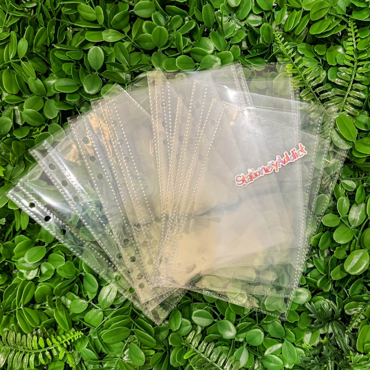 Clear Planner Pockets | A5 Single Pocket