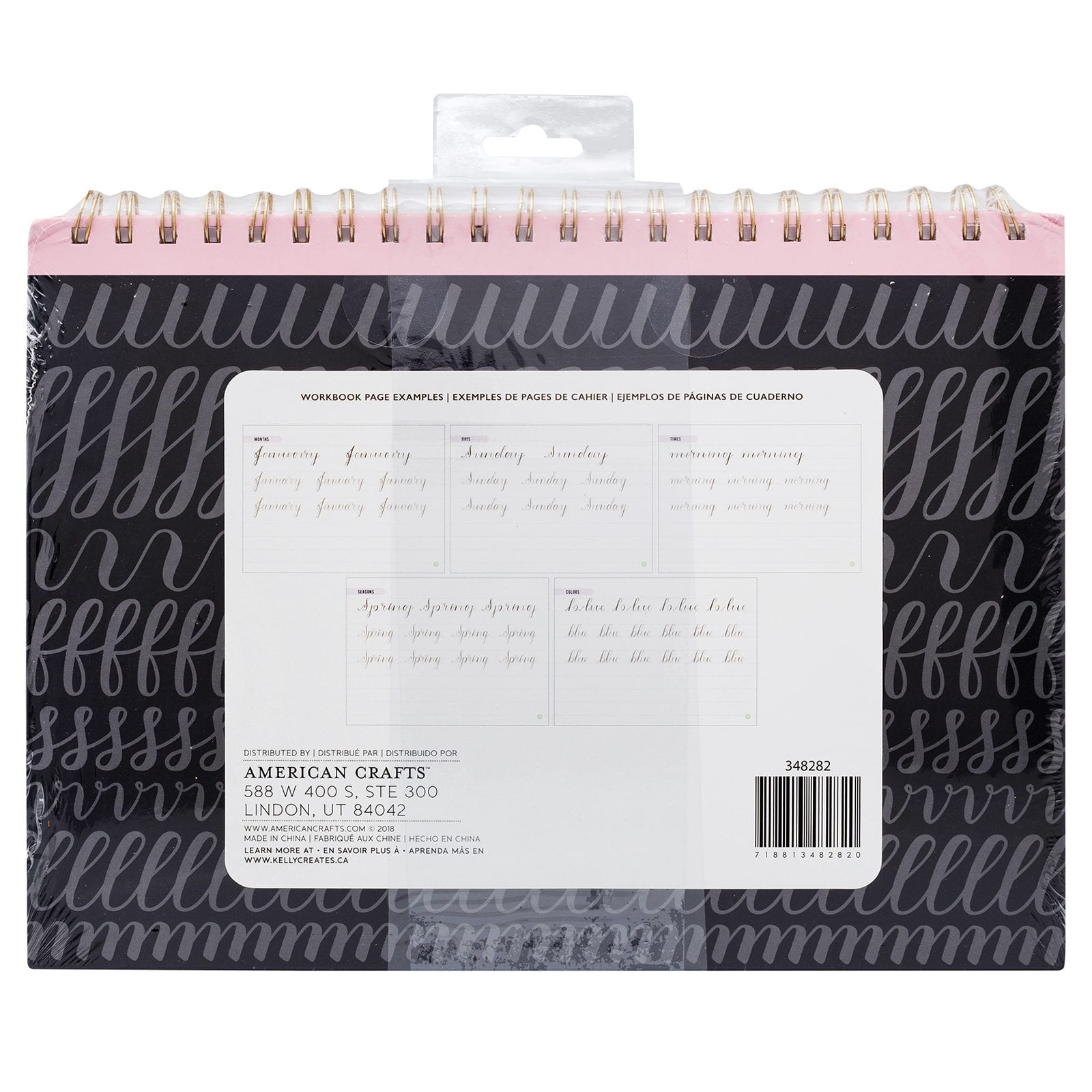 Brush Lettering for Planners Workbook | Small Brushes - Kelly Creates ...