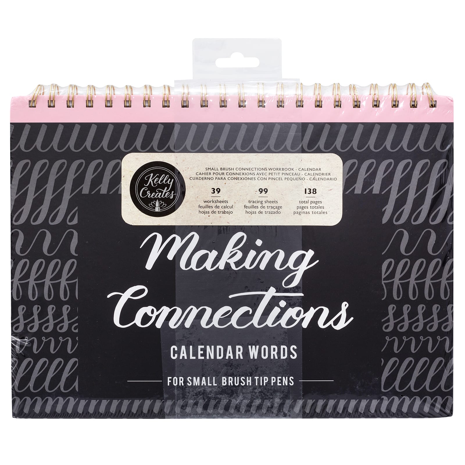 Brush Lettering for Planners Workbook | Small Brushes - Kelly Creates ...