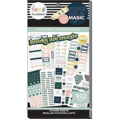 Happy Planner Sticker Pack | Mint To Teach